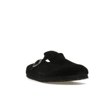 Birkenstock Boston Suede Black