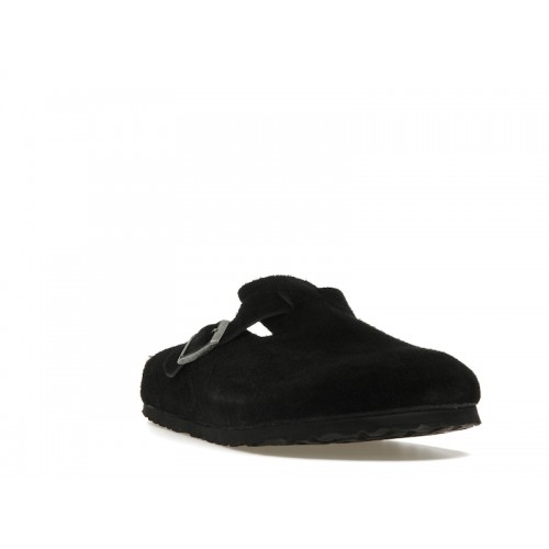 Birkenstock Boston Suede Black - мужская сетка размеров