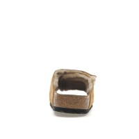 Birkenstock Solana Shearling Slide Stussy Caramel