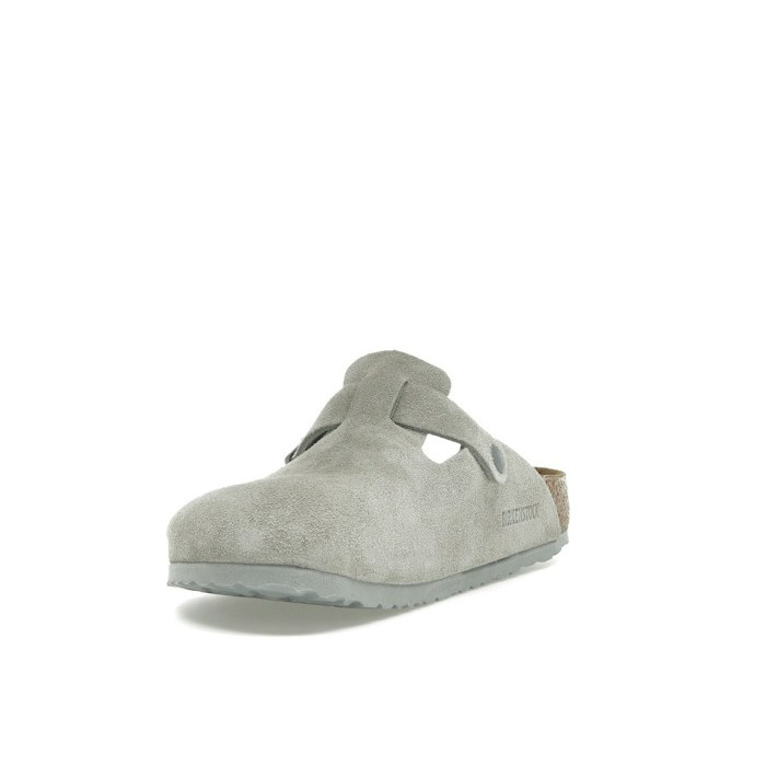 Birkenstock Boston Suede Stone Coin - мужская сетка размеров Birkenstock Boston Suede Stone Coin - мужская сетка размеров