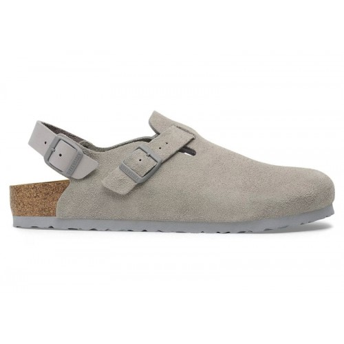 Birkenstock Tokio Suede Stone Coin - мужская сетка размеров