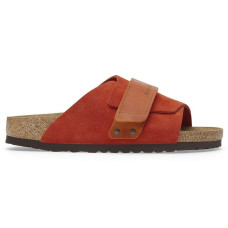 Birkenstock Kyoto Nubuck Suede Rust Brown