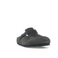 Birkenstock Boston Suede Velvet Grey