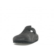 Birkenstock Boston Suede Velvet Grey