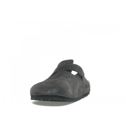 Birkenstock Boston Suede Velvet Grey - мужская сетка размеров