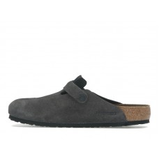 Birkenstock Boston Suede Velvet Grey