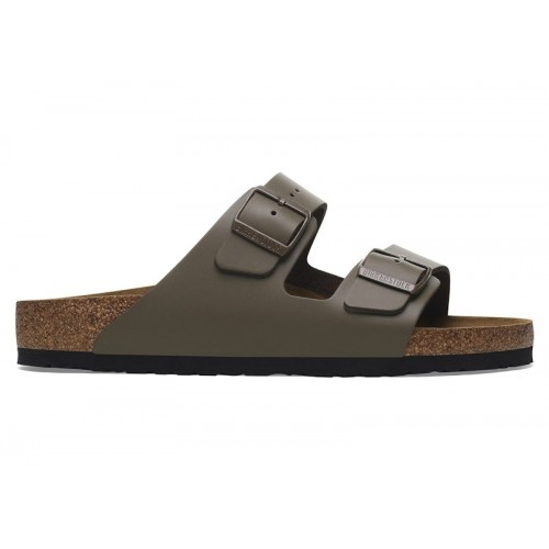 Birkenstock Arizona Natural Leather Concrete Gray - мужская сетка размеров