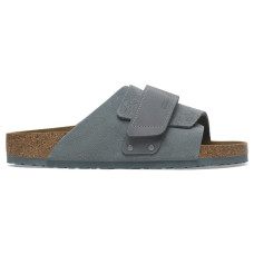 Birkenstock Kyoto Nubuck Suede Basalt Grey