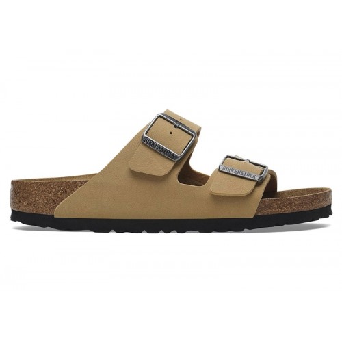 Birkenstock Arizona Birkibuc Latte Cream - мужская сетка размеров
