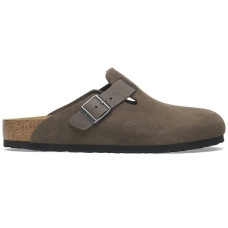 Birkenstock Boston BS Mixed Leather Concrete Grey