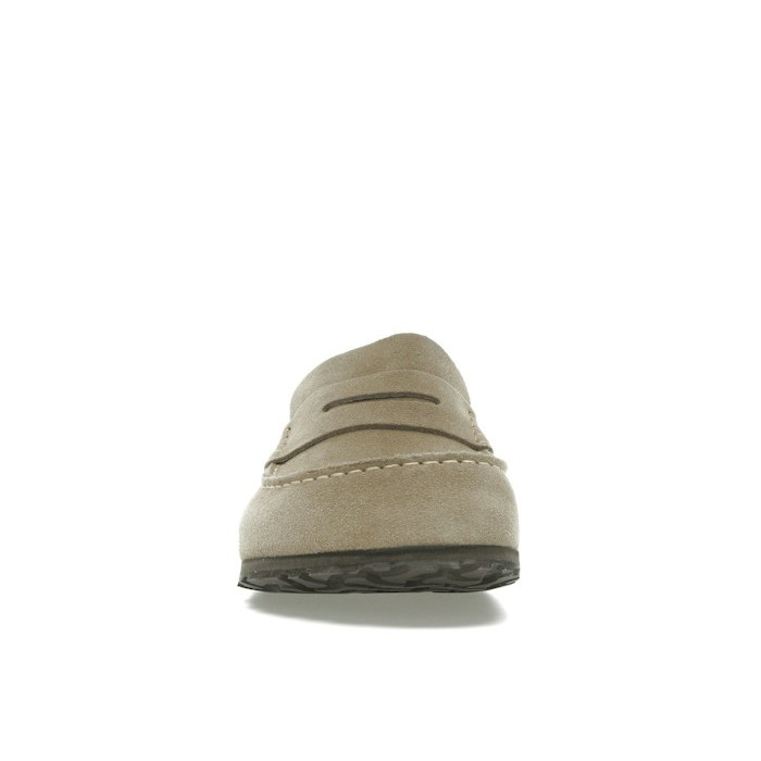 Birkenstock Naples Wrapped Suede Leather Taupe - мужская сетка размеров Birkenstock Naples Wrapped Suede Leather Taupe - мужская сетка размеров