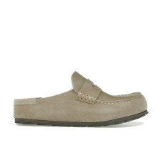 Birkenstock Naples Wrapped Suede Leather Taupe