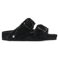 Birkenstock 1774 Arizona Shearling Black