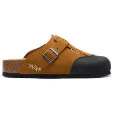 Birkenstock Boston Cap Suede ADERERROR Camel