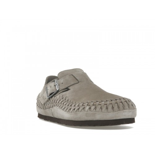 Birkenstock London Braided Kith Moon Rock - мужская сетка размеров