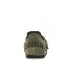 Birkenstock London Braided Shearling Kith Olive Night