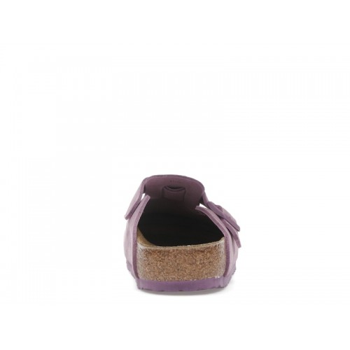 Birkenstock Boston Suede Leather Mauve - мужская сетка размеров