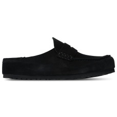 Birkenstock Naples Wrapped Suede Leather Black