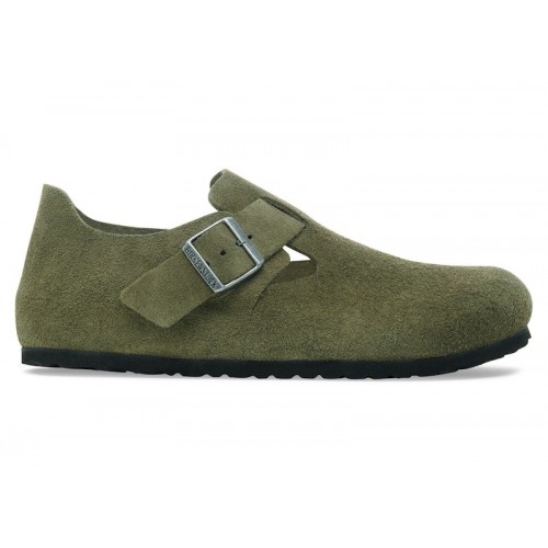 Birkenstock London Suede Leather Thyme - мужская сетка размеров