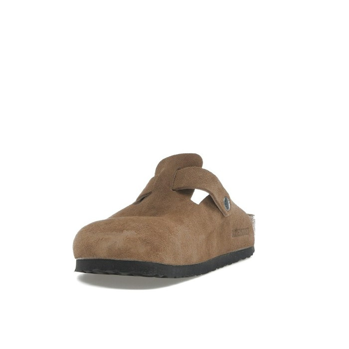 Birkenstock Boston Soft Footbed Suede Dark Tea Tonal - мужская сетка размеров Birkenstock Boston Soft Footbed Suede Dark Tea Tonal - мужская сетка размеров