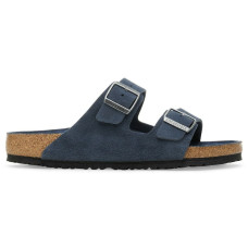 Birkenstock Arizona Soft Footbed Suede Leather New Navy Tonal