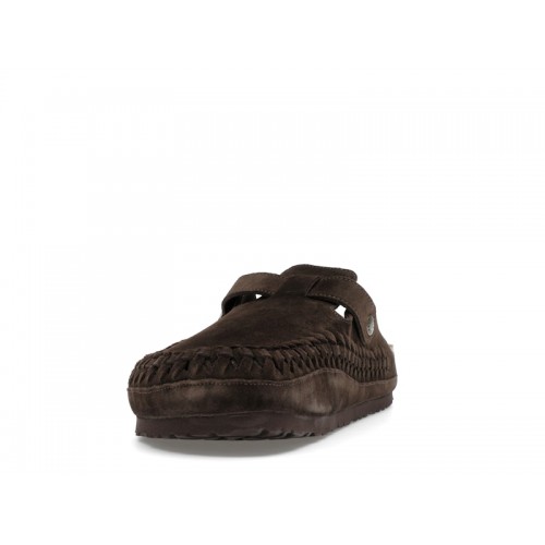 Birkenstock Boston Braided Suede Kith Mocca - мужская сетка размеров