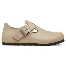 Birkenstock London Oiled Leather Tobacco Brown