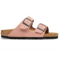 Birkenstock Arizona Suede Leather Pink Clay