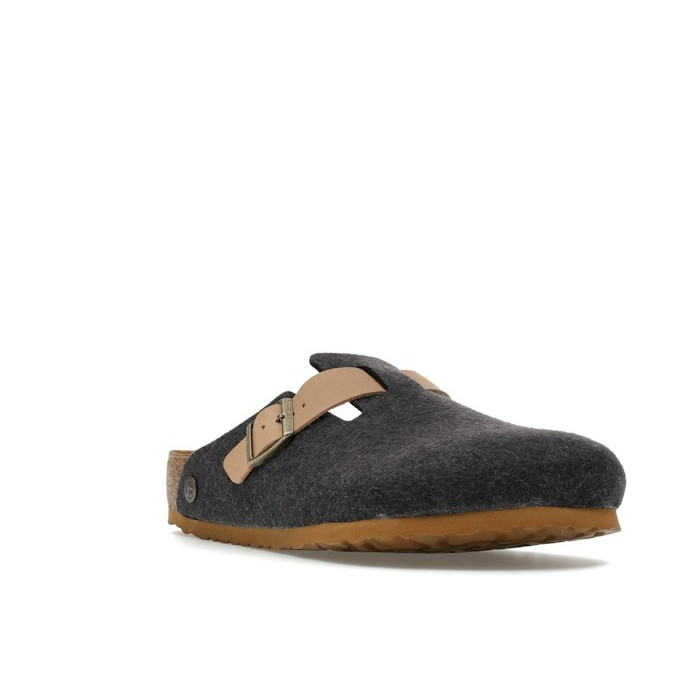 Birkenstock Boston Felt Concepts Anthracite - мужская сетка размеров Birkenstock Boston Felt Concepts Anthracite - мужская сетка размеров