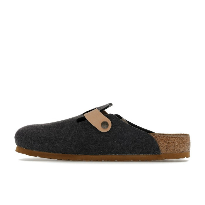 Birkenstock Boston Felt Concepts Anthracite - мужская сетка размеров Birkenstock Boston Felt Concepts Anthracite - мужская сетка размеров