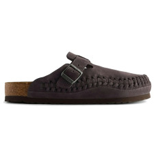 Birkenstock Boston Braided Suede Kith Rabbit Grey