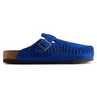 Birkenstock Boston Braided Suede Kith Ultra Blue