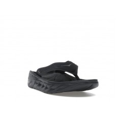 Hoka One One Ora Recovery Flip Black Dark Gull Grey