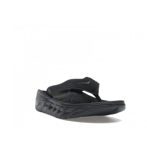 HOKA Ora Recovery Flip Slide Black - мужская сетка размеров