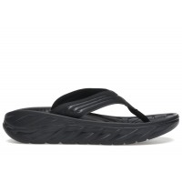 Hoka One One Ora Recovery Flip Black Dark Gull Grey