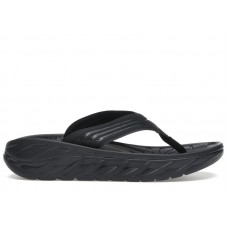 Hoka One One Ora Recovery Flip Black Dark Gull Grey