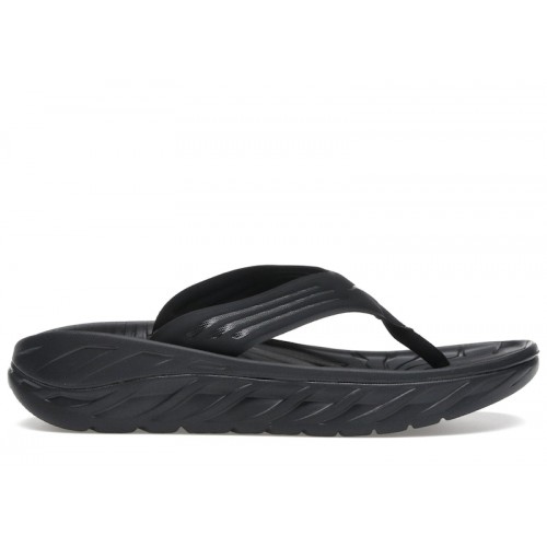 HOKA Ora Recovery Flip Slide Black - мужская сетка размеров