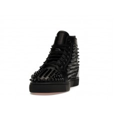 Christian Louboutin Spikes High Black