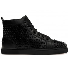Christian Louboutin Spikes High Black