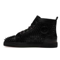 Christian Louboutin Spikes High Black