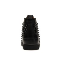 Christian Louboutin Spikes High Black