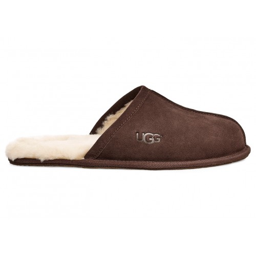 UGG Scuff Slipper Espresso - мужская сетка размеров