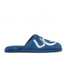 UGG Scuff Logo Slipper Classic Blue White