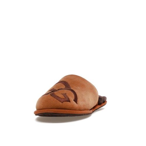 UGG Scuff Logo Slipper Chestnut Espresso - мужская сетка размеров