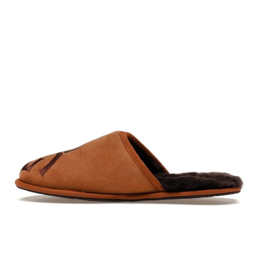 UGG Scuff Logo Slipper Chestnut Espresso - мужская сетка размеров