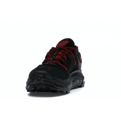 Кроссы Hoka One One Tor Ultra Low Engineered Garments Black Red - мужская сетка размеров