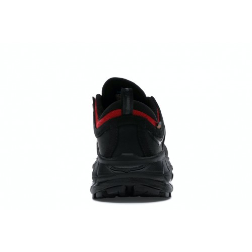 Кроссы Hoka One One Tor Ultra Low Engineered Garments Black Red - мужская сетка размеров