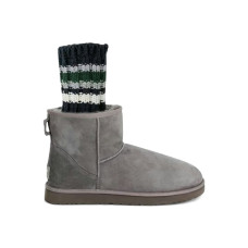 Женские UGG Knit Classic Short II Boot sacai Grey (W)