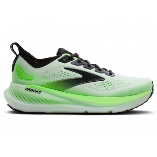 Brooks Glycerin 23 White Phantom Green Gecko - мужская сетка размеров