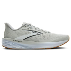 Brooks Launch 12 Oyster White Phantom